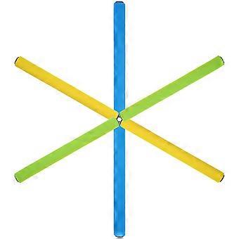 Relay Track Racing for Sports Use 6Pcs Assorted Color Sponge