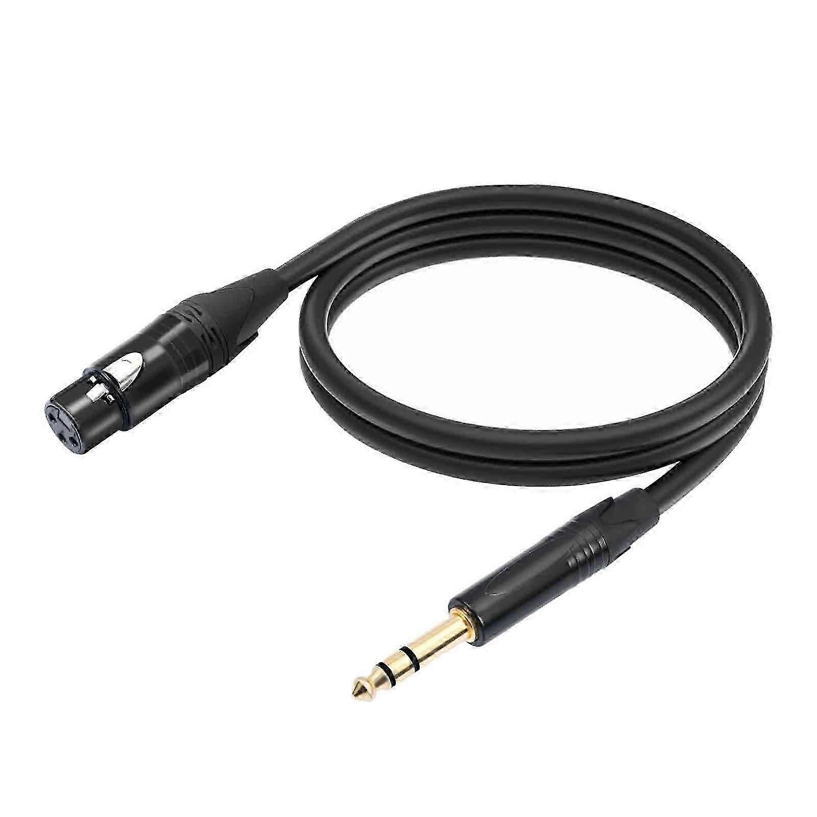 Balanced TRS to XLR Audio Cable