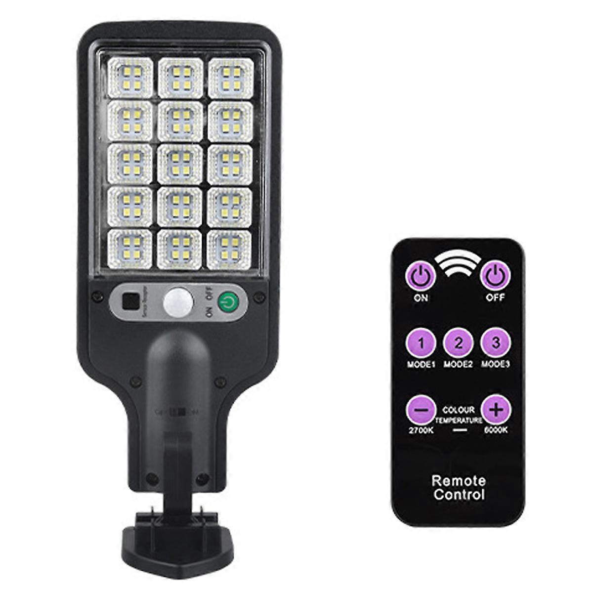 Solar-Powered Motion-Sensor Flood Light