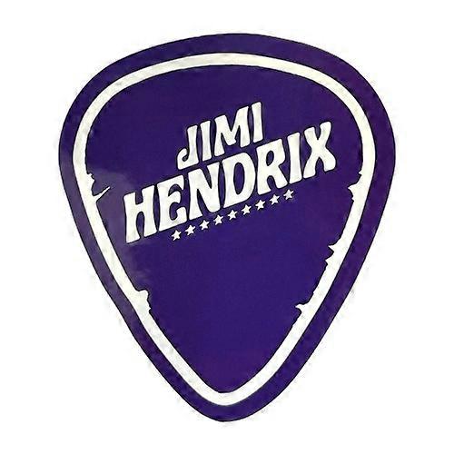 Jimi Hendrix-Aufkleber für Plektren.