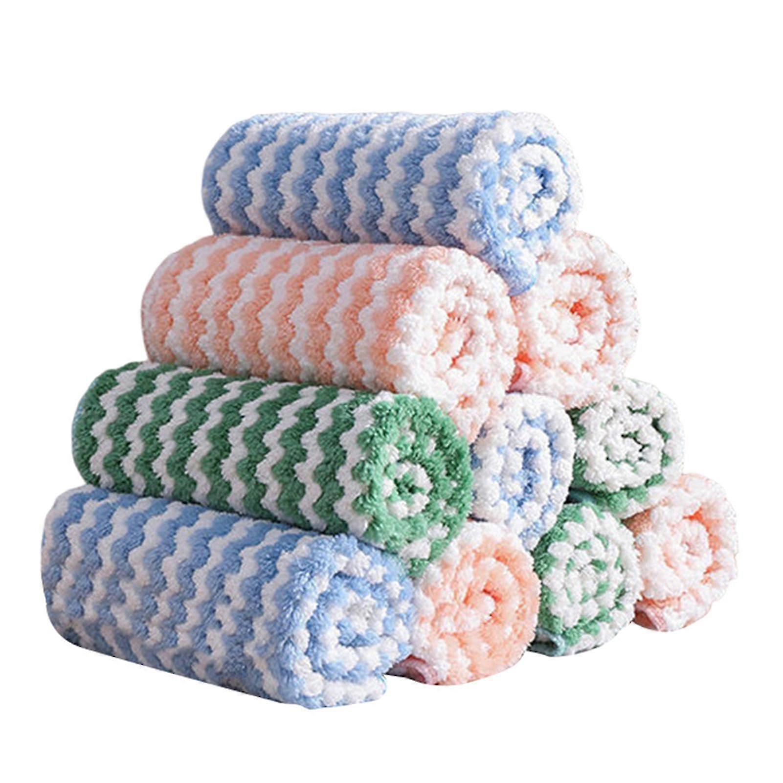 Colourfast Scratch Free Quick Dry Cleaning Towels