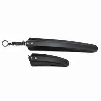 2 Pieces Carbon Fiber Mudguard Set Wide Compatibility Front and Rear Bike Guard