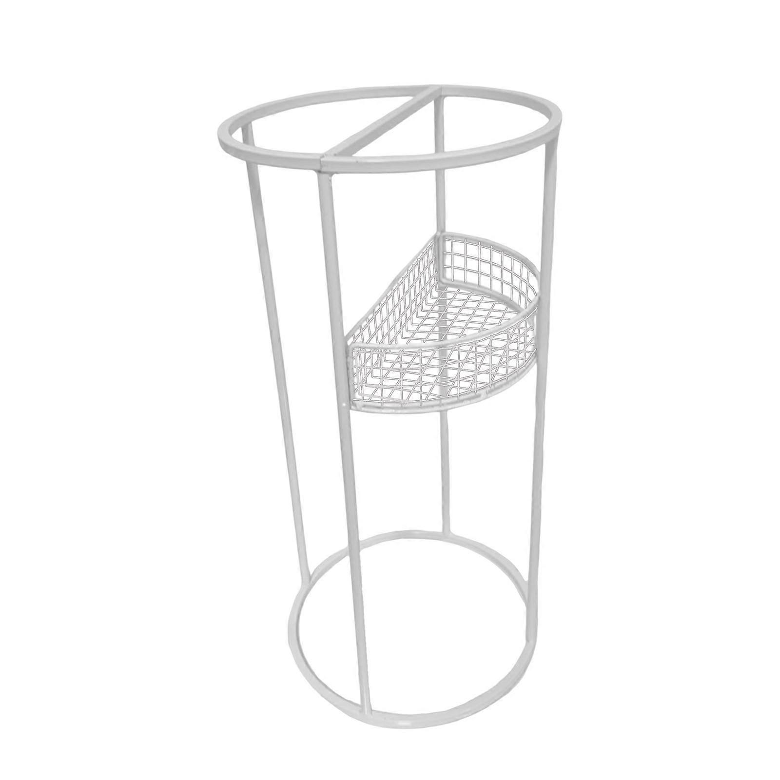 Round Metal Umbrella Stand High Capacity