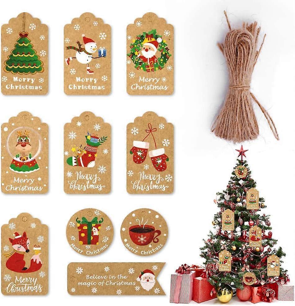Classic Christmas Kraft Tags Bundle