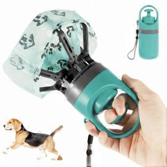 Dog Poop Scooper, Portable Plastic with Six Claws for Dog Walking