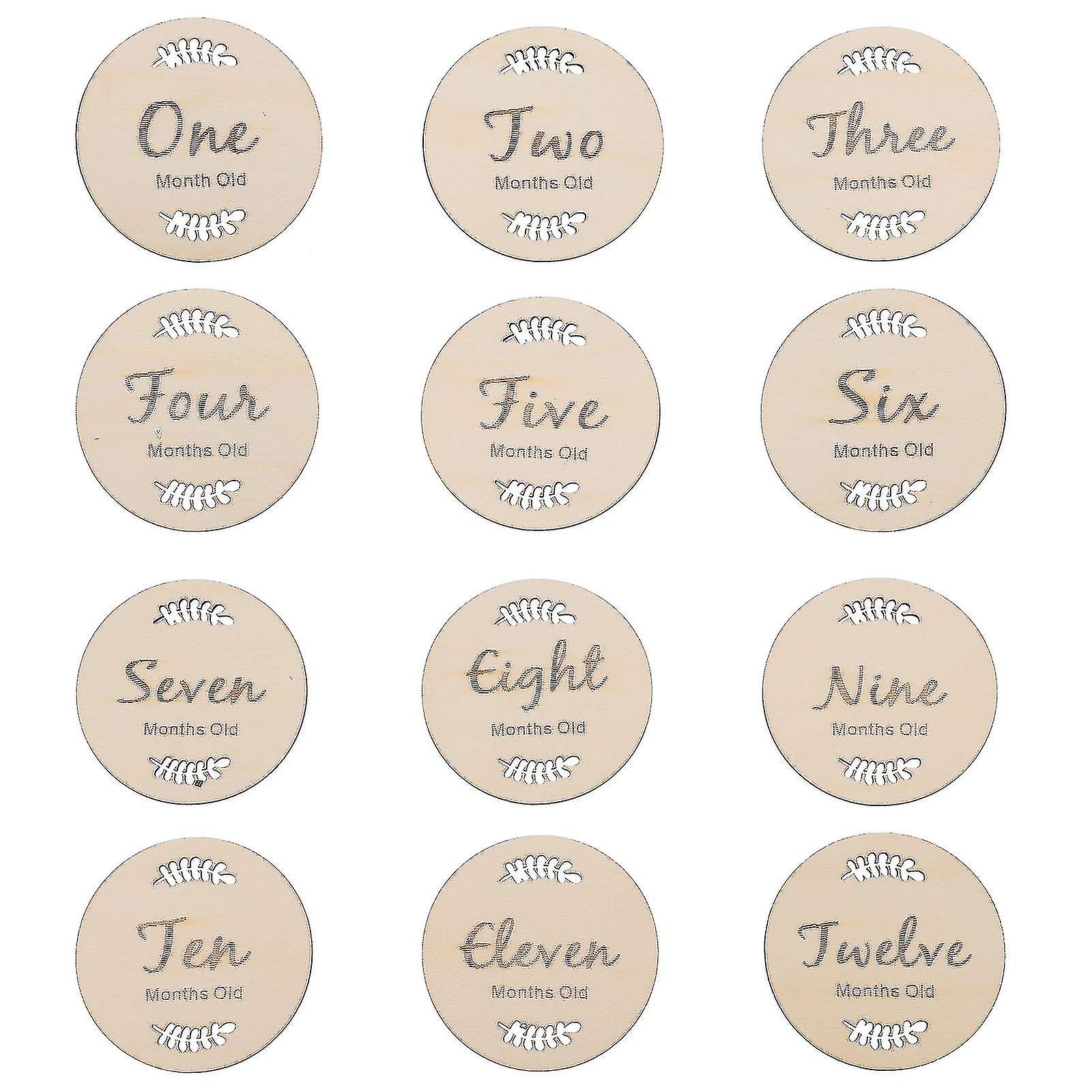 12pcs Commemorative Cards Milestone Cards