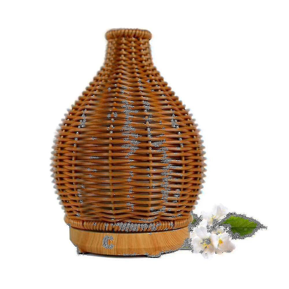 Essential Oil Diffuser Rattan Mist Humidifiers Aromatherapy Diffusers With Waterless Shut-off Prote