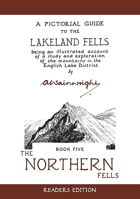 The Northern Fells by Alfred Wainwright Paperback Book