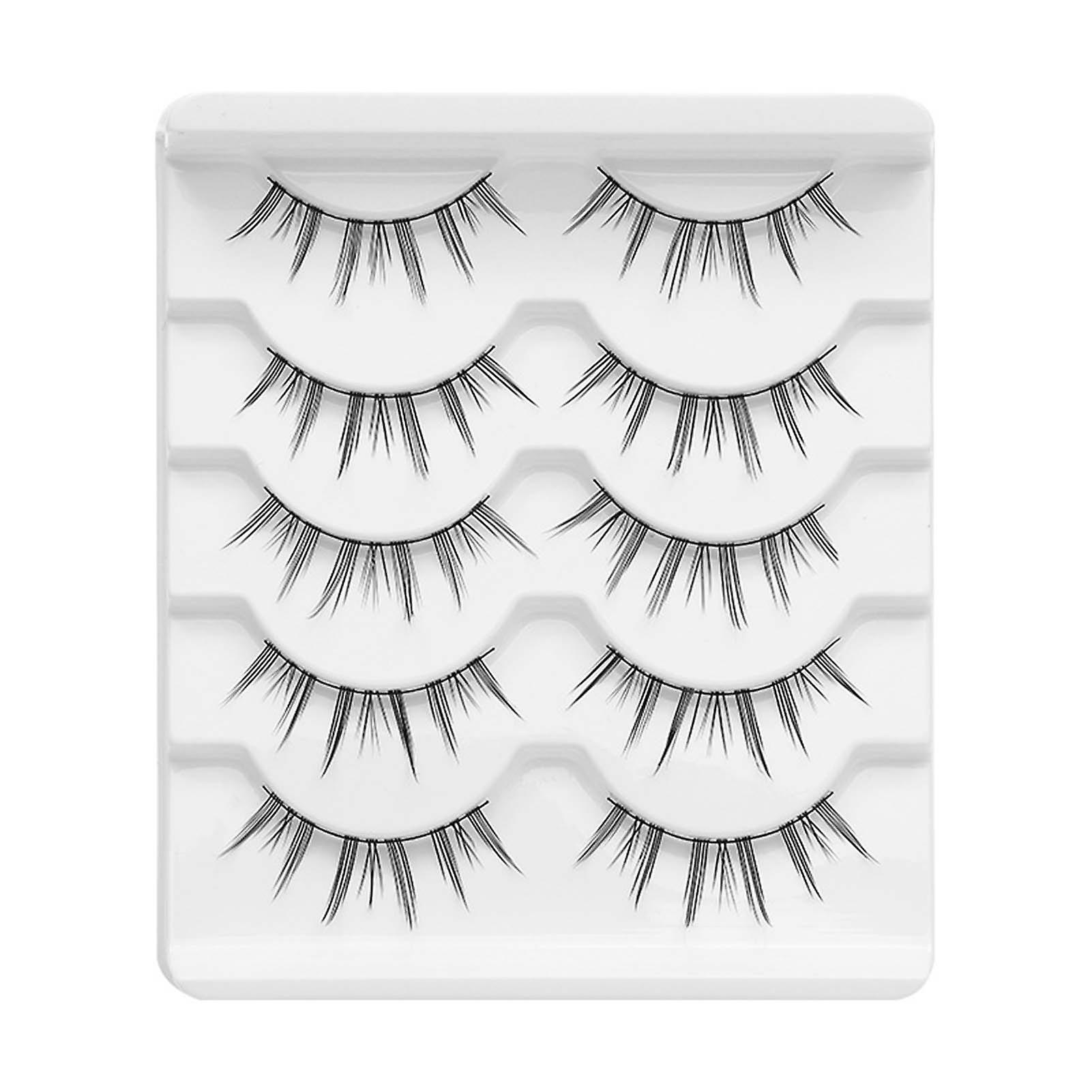 Simulation Daily False Eyelashes Well Bedded Lengthening Wisps Lashes