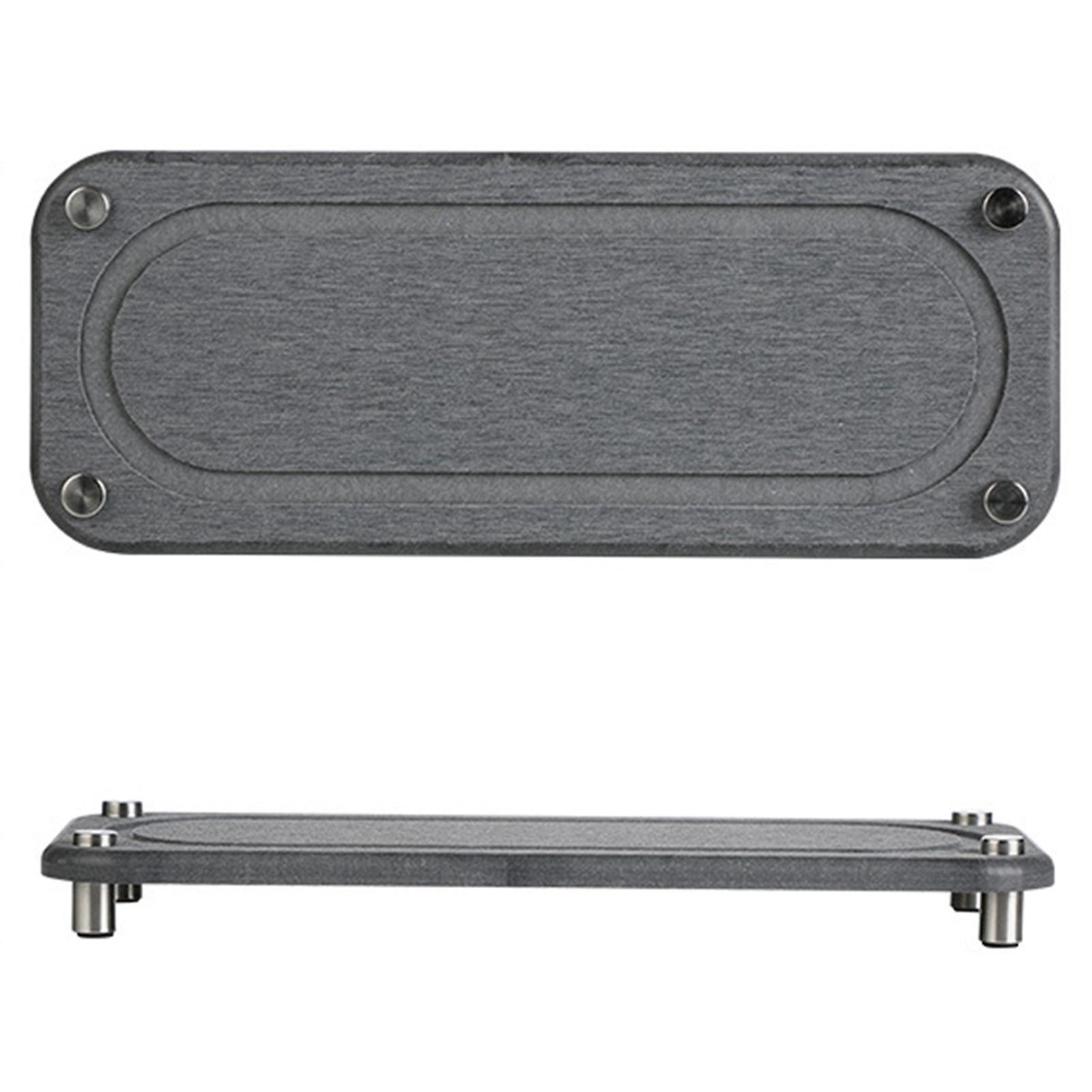 Natural Diatomaceous Mud Material Sink Organizer Pattern Grooves Design Bottle Drying Rack