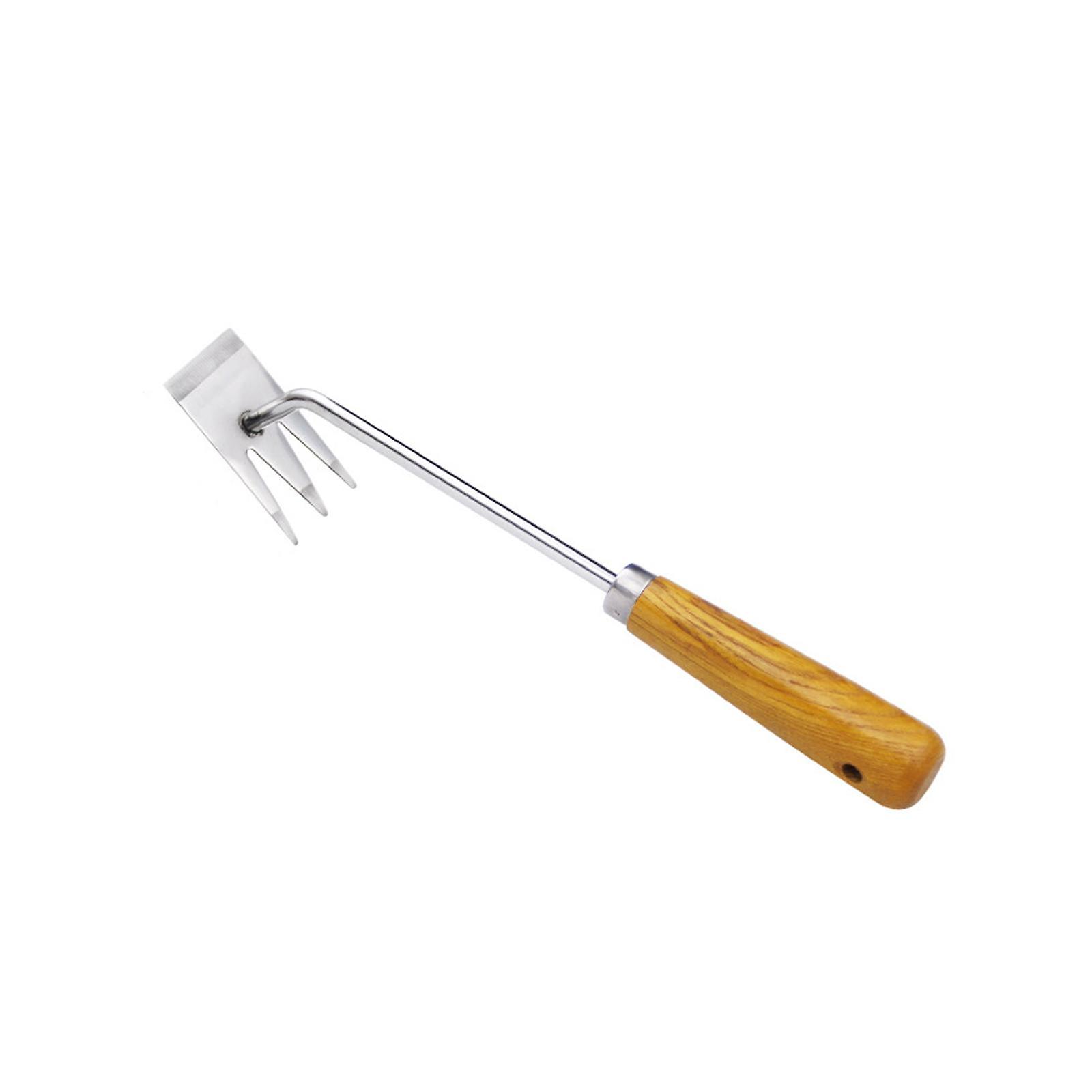 Weed Puller Sharp Multifunctional Weed Remover Hand Tool for Garden Backyard reforced handle 32cm