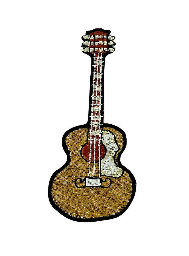 Patch Ecusson Brode Flag Backpack Guitar Thermostick Music