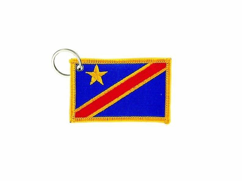 Cle Cles Clef Brode Patch Ecusson Badge Flag Congo Congo Congo Congo Congo Congo Gate