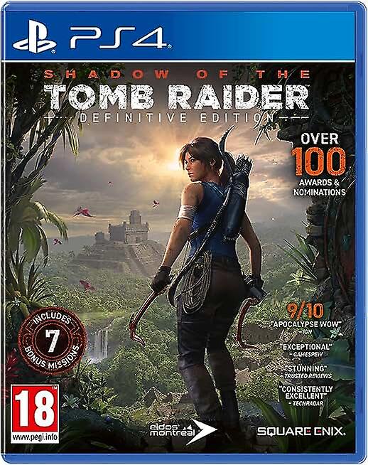 Shadow of the Tomb Raider Definitive Edition (PS4) - New & Sealed