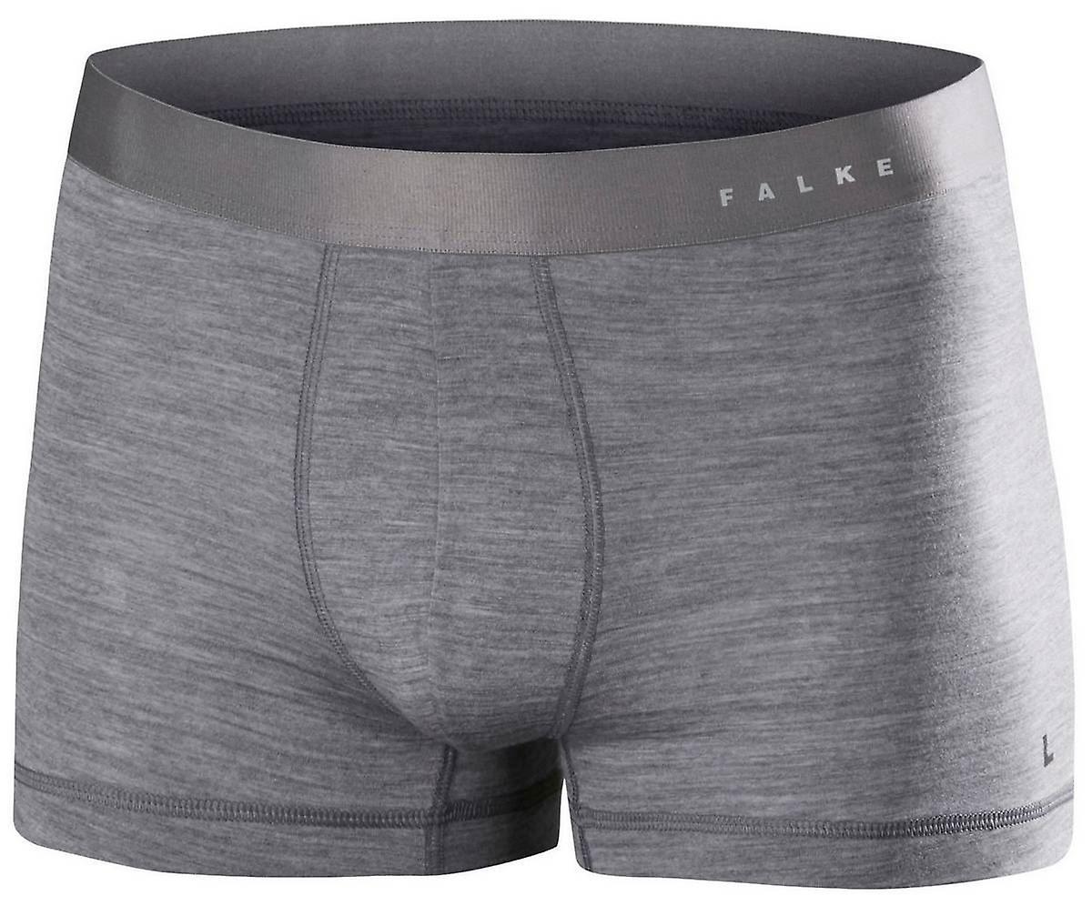Falke Silk Wool Boxer Shorts - Heather Grey