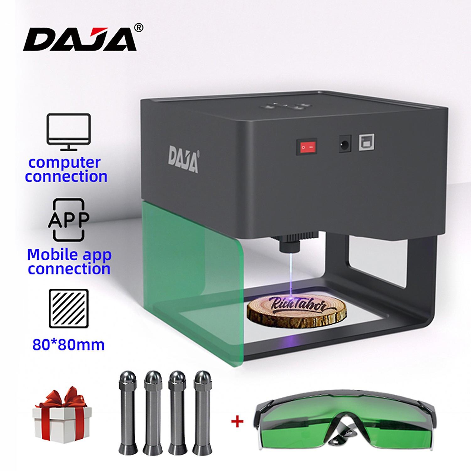 DAJA DJ6 Laser Engraver DIY Marking Portable Engraving Machine for DIY Handcraft Logo Mark Printer 8