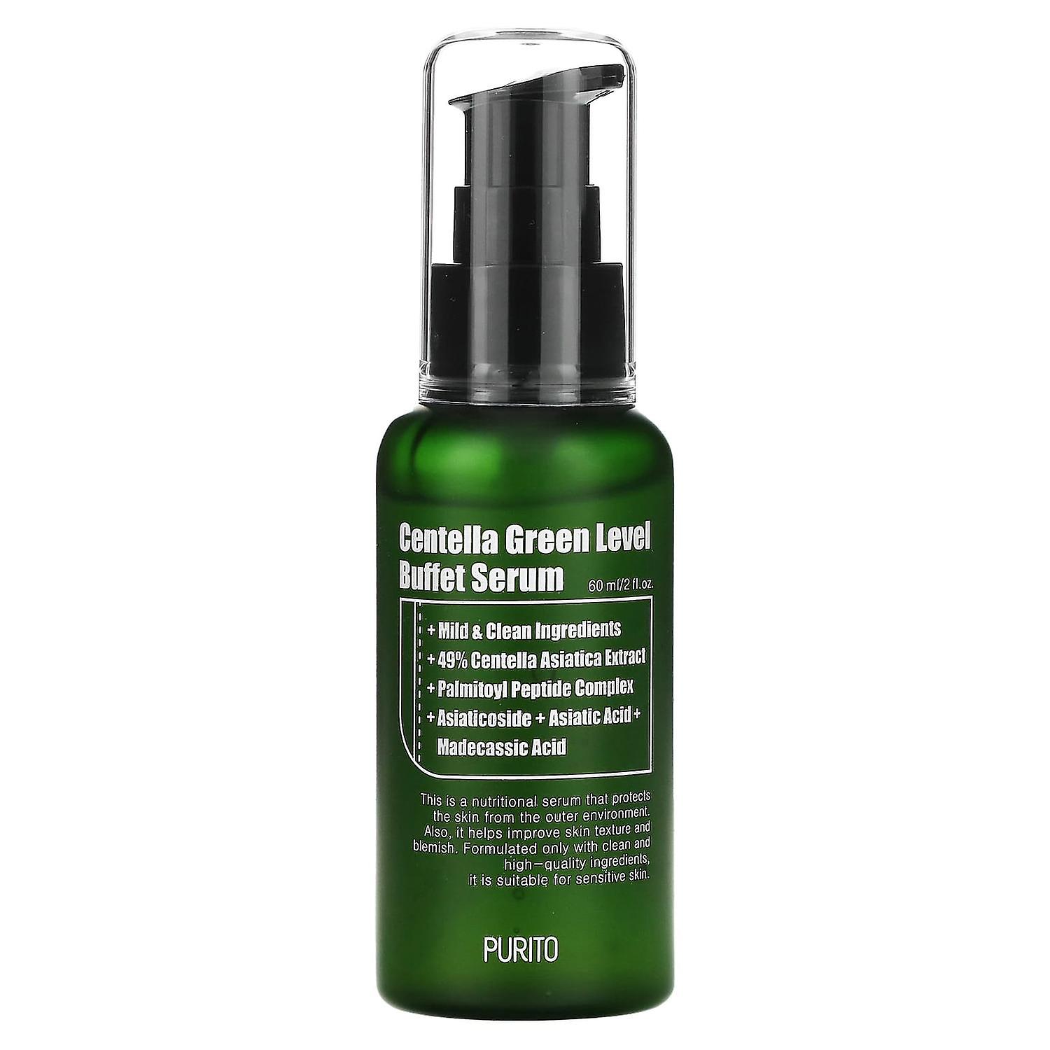 Purito, Centella Green Level Buffet Serum, 2 fl oz (60 ml)