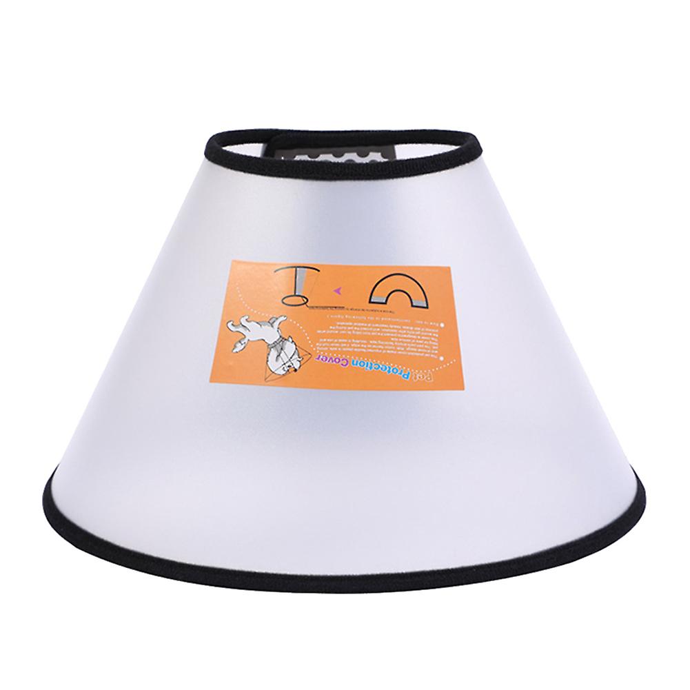 Dog Collar Cone Adjustable Pet Recovery Collar Comfy Kitten Cone Anti-Bite