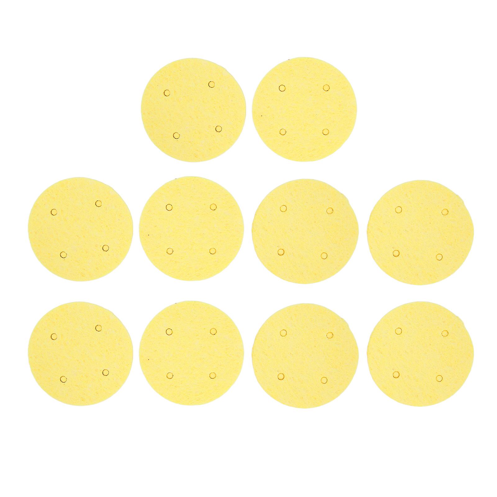 10pcs 60mm EMS Electrodes Conductive Pads Sponge Reusable Replacement for Interference Electrotherapy Instrument