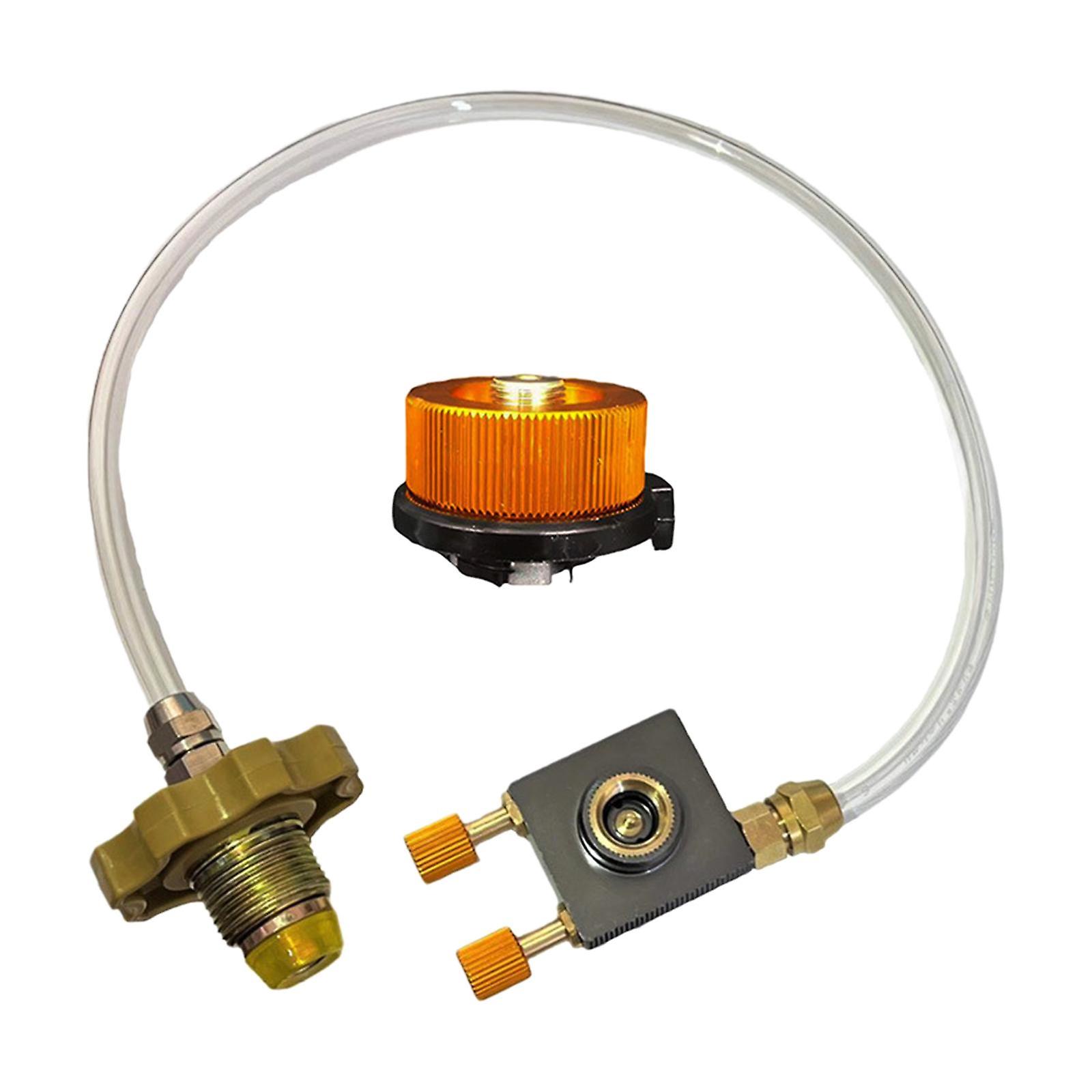 Gas Tank Refill Adapter Gas Cylinder Refill Adapter for Cylinder Tank Picnic No Adapter