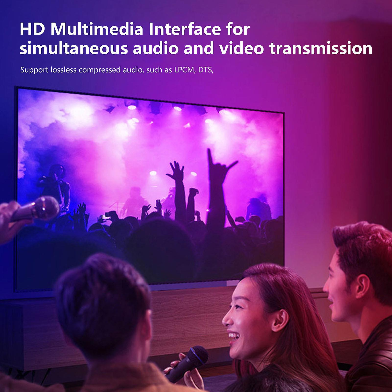 HD Multimedia Interface KVM Extender 197ft 1920x1080P 60Hz Remote Operation POC Function HD KVM Extender 100?240V UK Plug