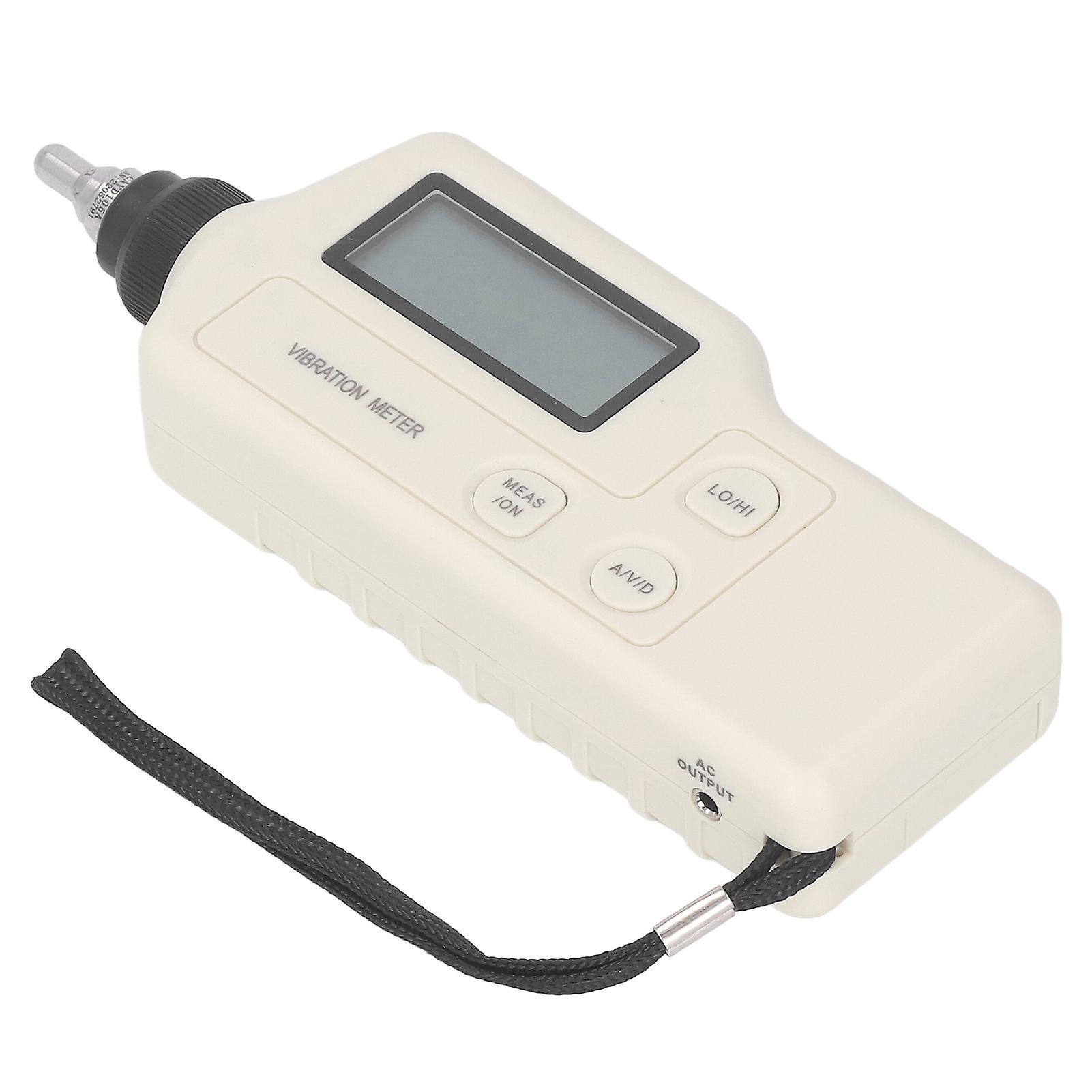 LCD Vibrometer Portable High Accuracy Handheld Digital Vibration Tester Meter Detector for Maintenance 