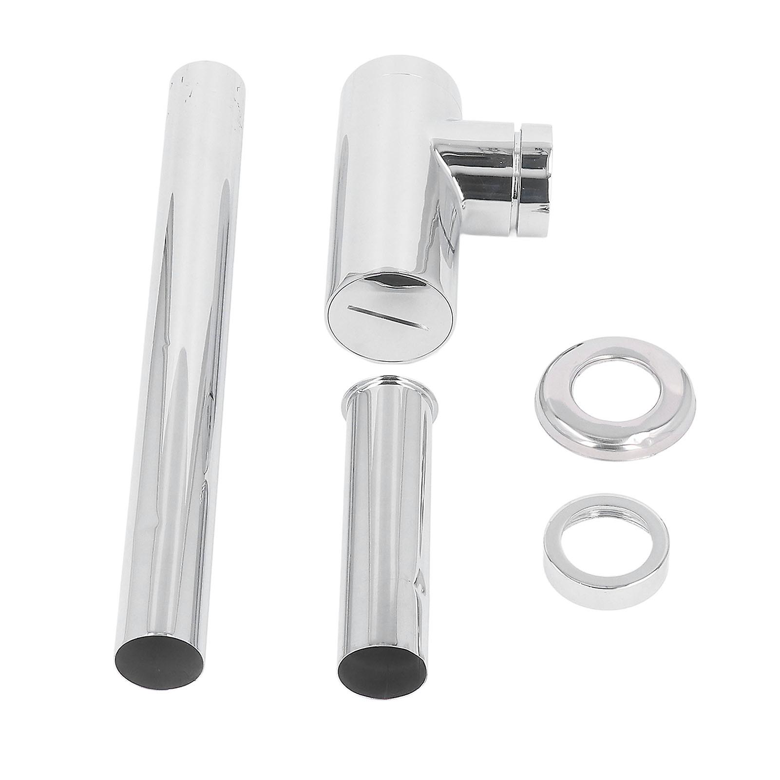 G1‑1/4in Bathroom Basin Sink Drain Pipe Kit 4.72‑7.87in Adjusting Water Slip Inlet Sink Drain Tube Tubing Kit