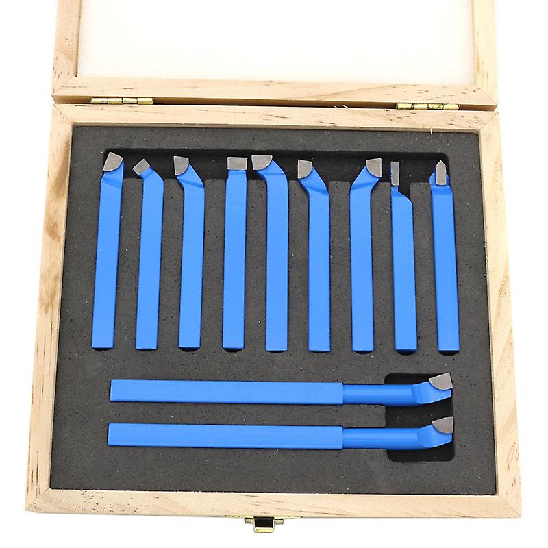 11pcs Turning Boring Bit Mini Lathe Tool Milling Metal Cutting Tools Set