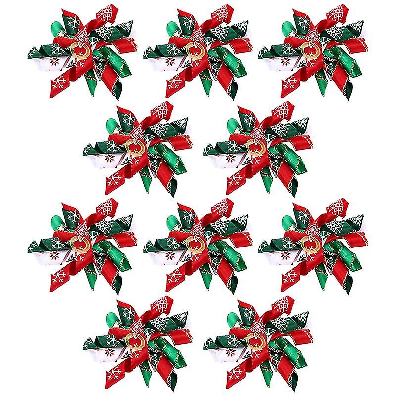 10pcs Pet Hair Bow