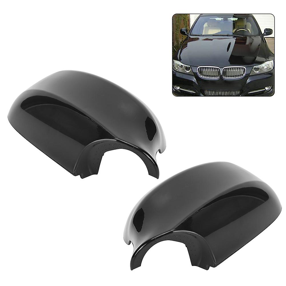 Pair of Left Right Rearview Mirror Case Cap 51167205291 Fit for E90 E91 E92 E93 LCI
