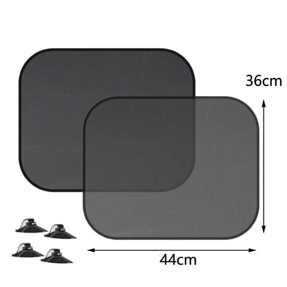 2pcs Universal Side Window Curtains for Sun Shade and Blocking UV Rays - Summer Sunscreen Accessories~22599