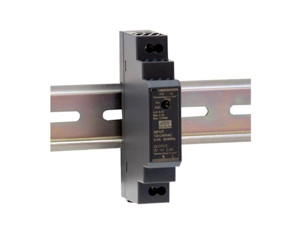 Alimentation industrielle sur rail DIN - Sortie unique - 15 W - 15 V - 1 A