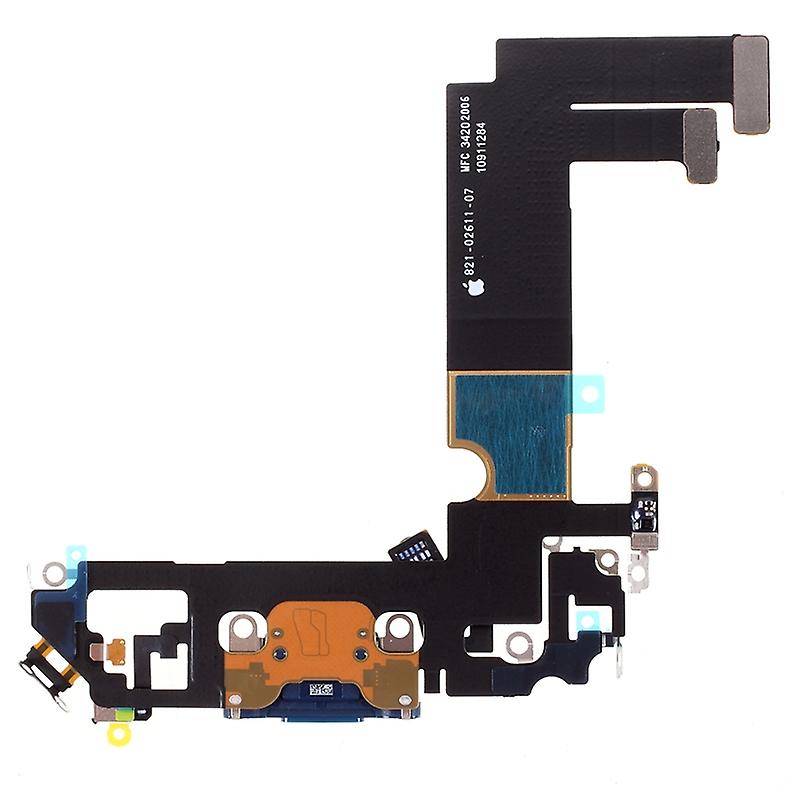 For iPhone 12 mini OEM Disassembly Dock Connector Charging Port Flex Cable Replacement - Blue