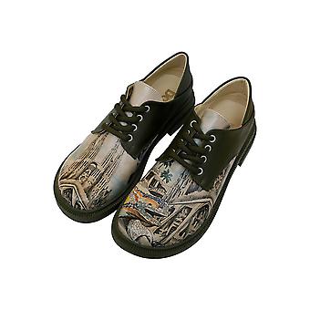 Men Vegan Leather White Sneakers - The Power Of The Dragon Design