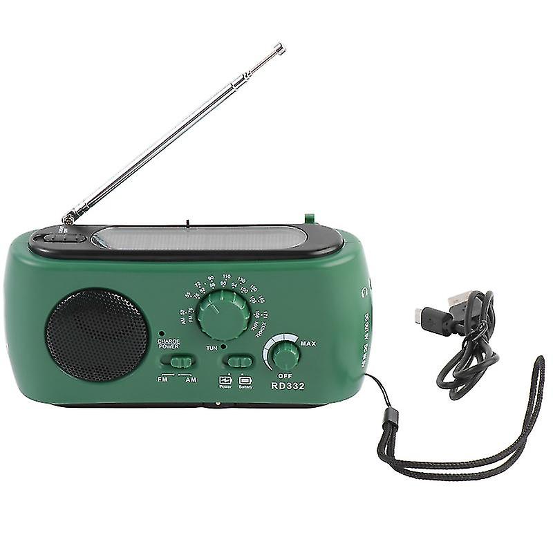 1pcs Mini Flashlight Fm Radio