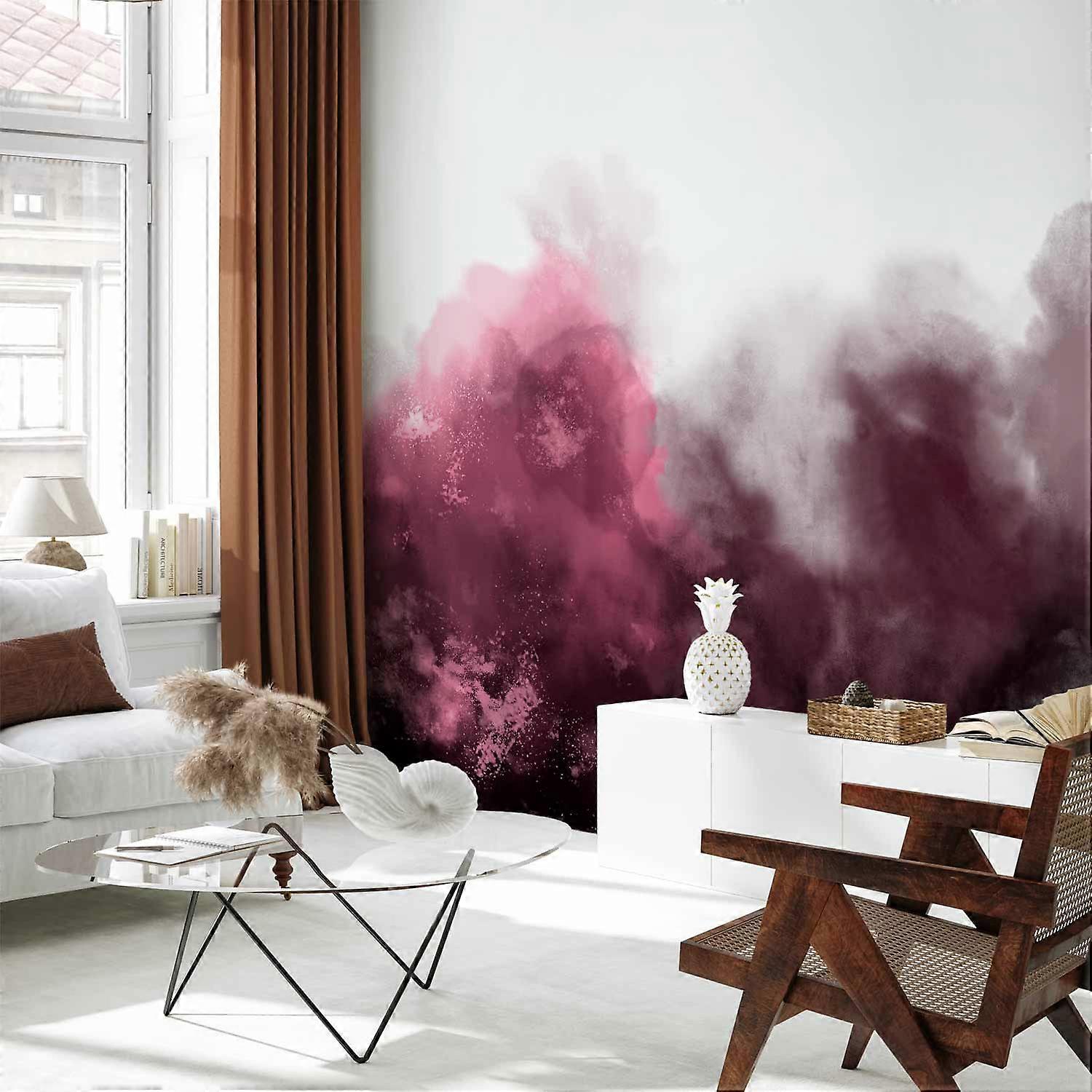 Self-adhesive Wall Mural - Watercolour Variation - Red