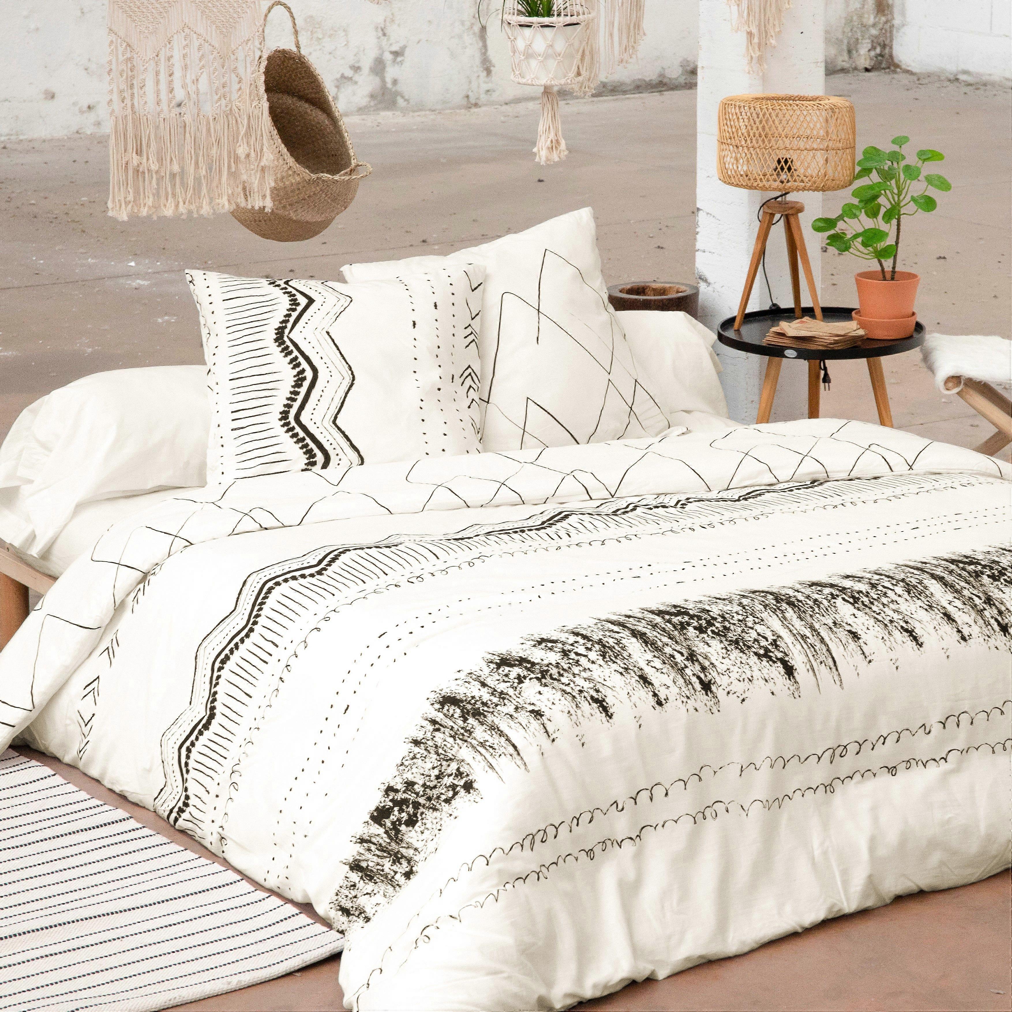 Bed set 240 x 220 cm Berber