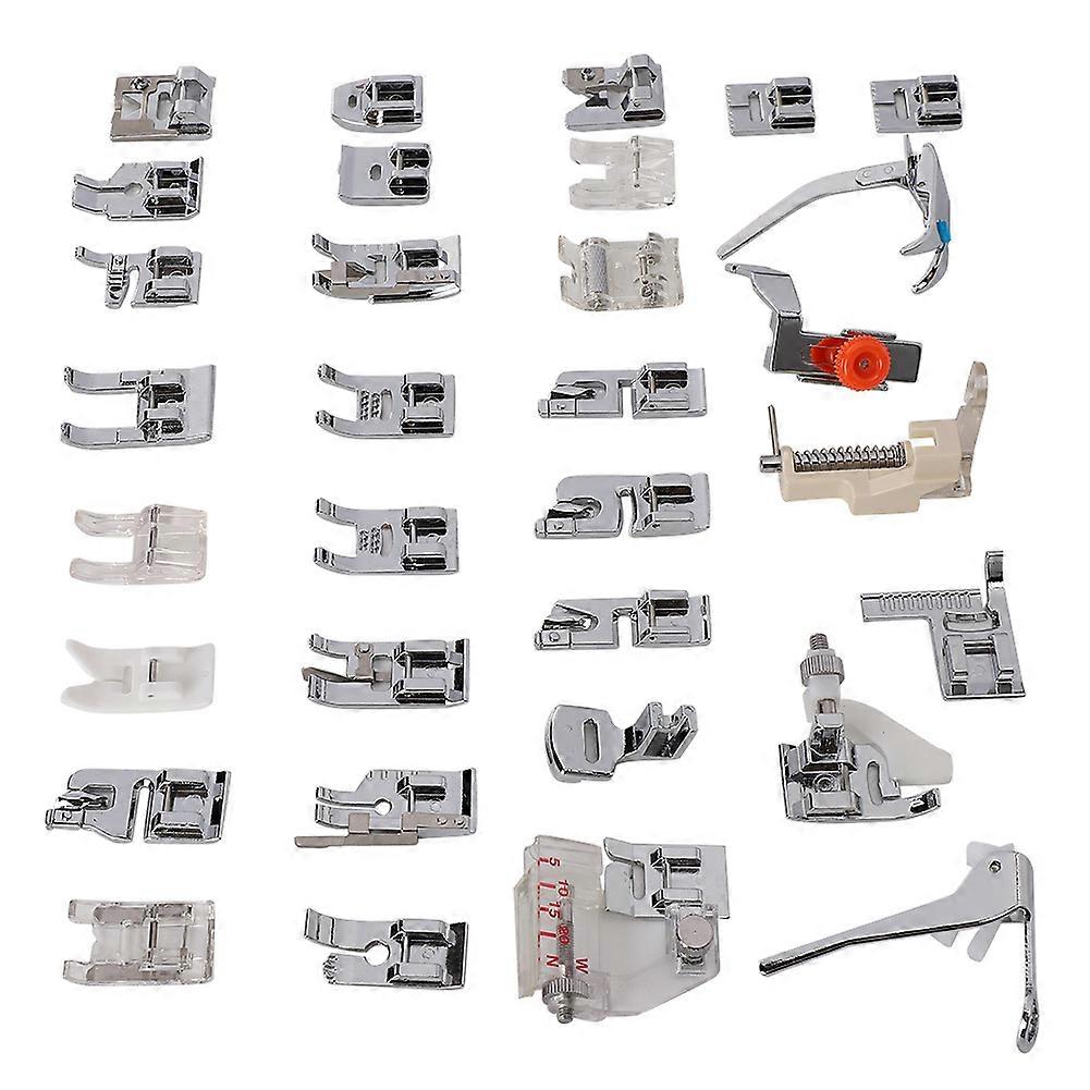 32pcs/set Presser Foot Kit Household Multifunctional Sewing Machine Accessories