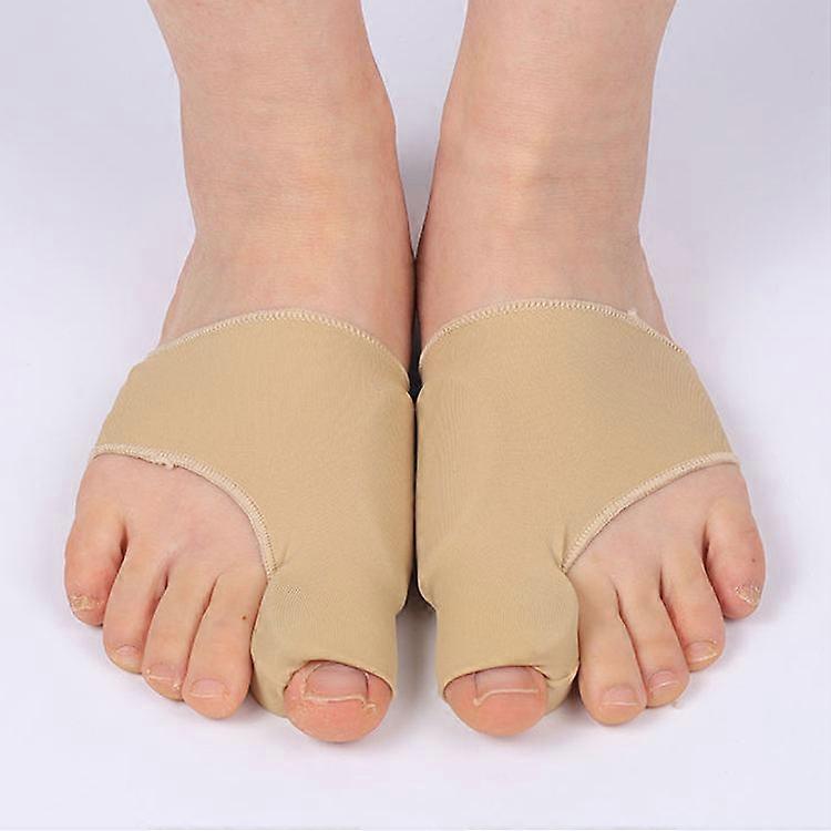 Hallux valgus corrective support / toe spreader 1 pair Beige