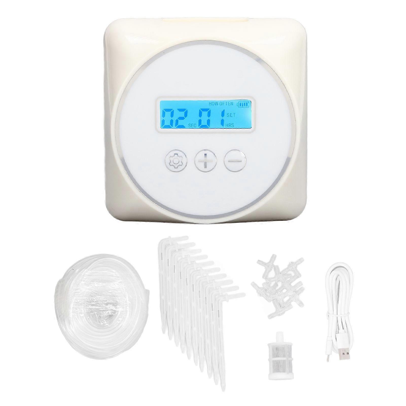 Automatic Irrigation Controller Low Noise Drip Irrigation Water Pump Timer for Lazy People Plants
