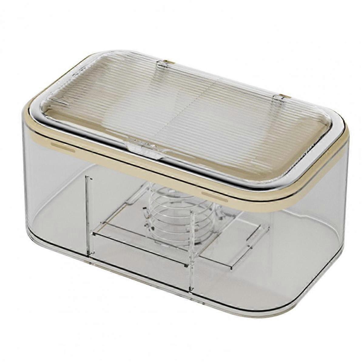 Wall-Mounted Wet Wipes Holder Wall Mounted Wet Wipes Dispenser Box with Capacity EasyOpen Spring Plate Multifunctional B