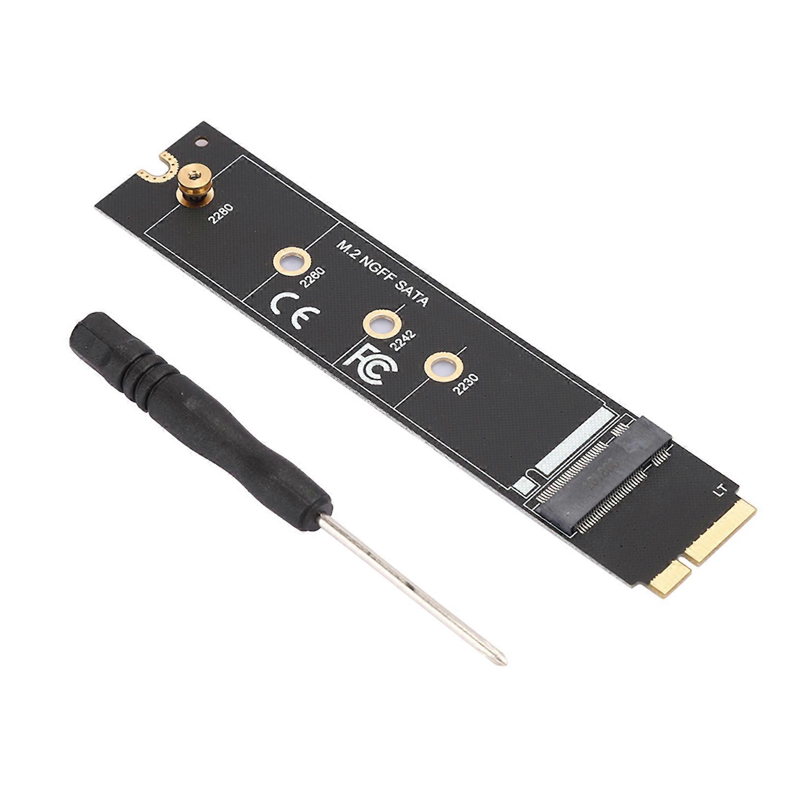 SSD Adapter Card M2 SATA  for OS X 2012 SolidState Hard Disk Riser Card A1465 A1466