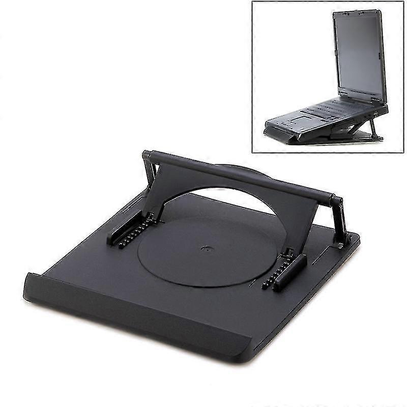 360 degree rotating foldable computer cooling base