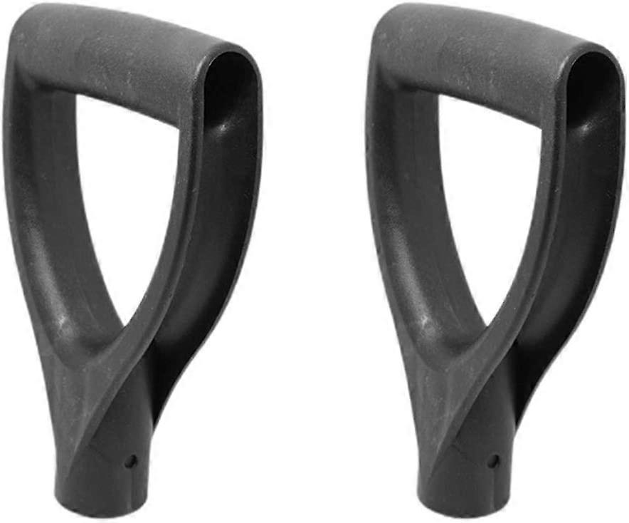 2Pcs D Grip Handle Tool Attachment for Labor-Saving Ergonomic Shovel Digging Raking Tool