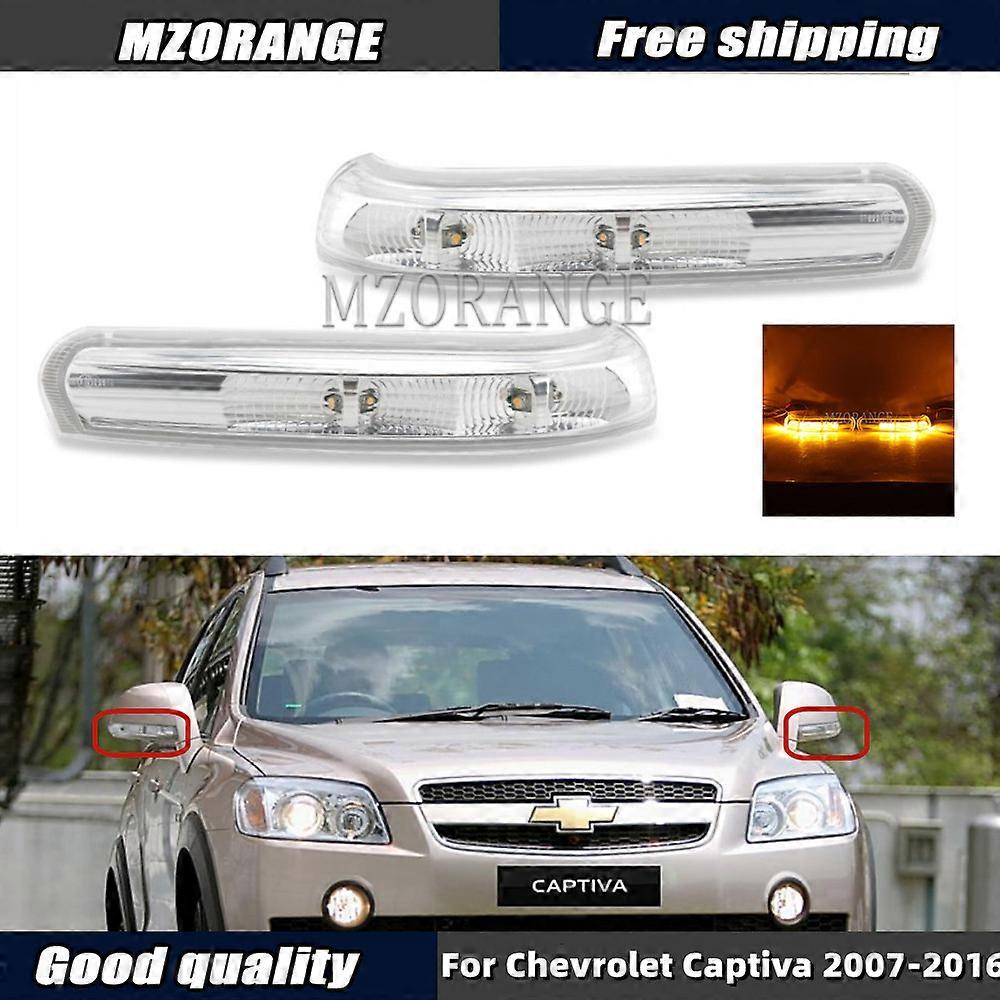 Side Mirror Led Turn Signal Light LED Side Repeater Lamp for Chevrolet Captiva 2007-2016 Rear View Rearview Mirror Signal Lamp