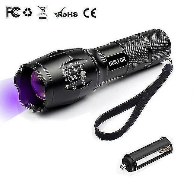 Lanterna Uv led de 365nm Ultra Violetas Flashligh