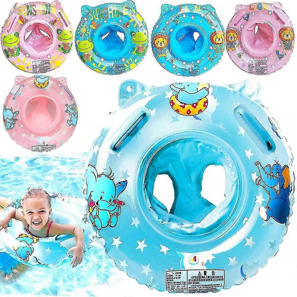 Swimming Float Ring For 3-36 Months,   Neck Float With Float Seat, Swim Pool Bathing Accessories