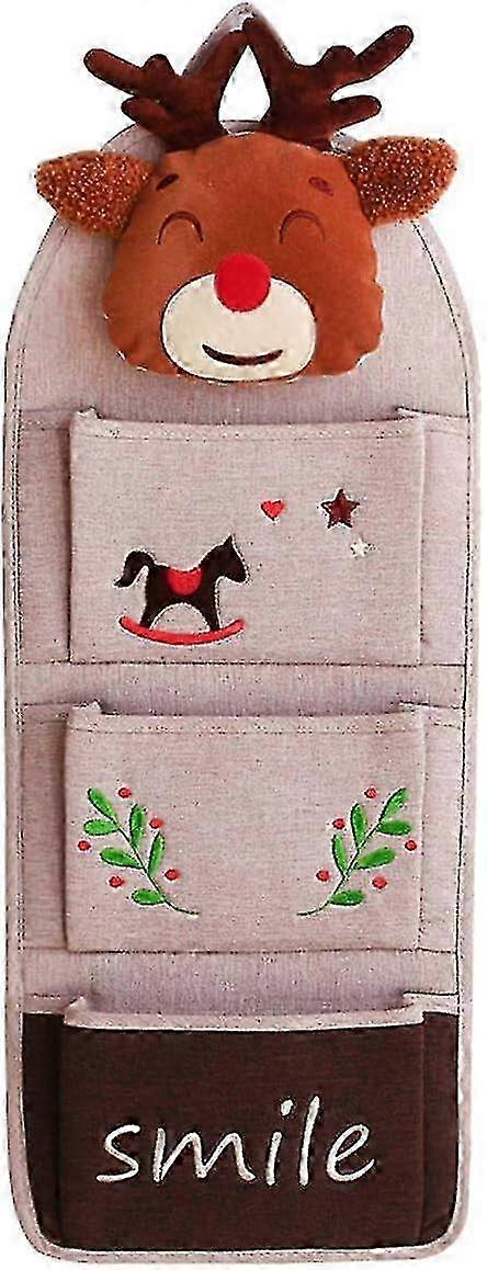 Hanging Storage Bag Comic Animal Cotton