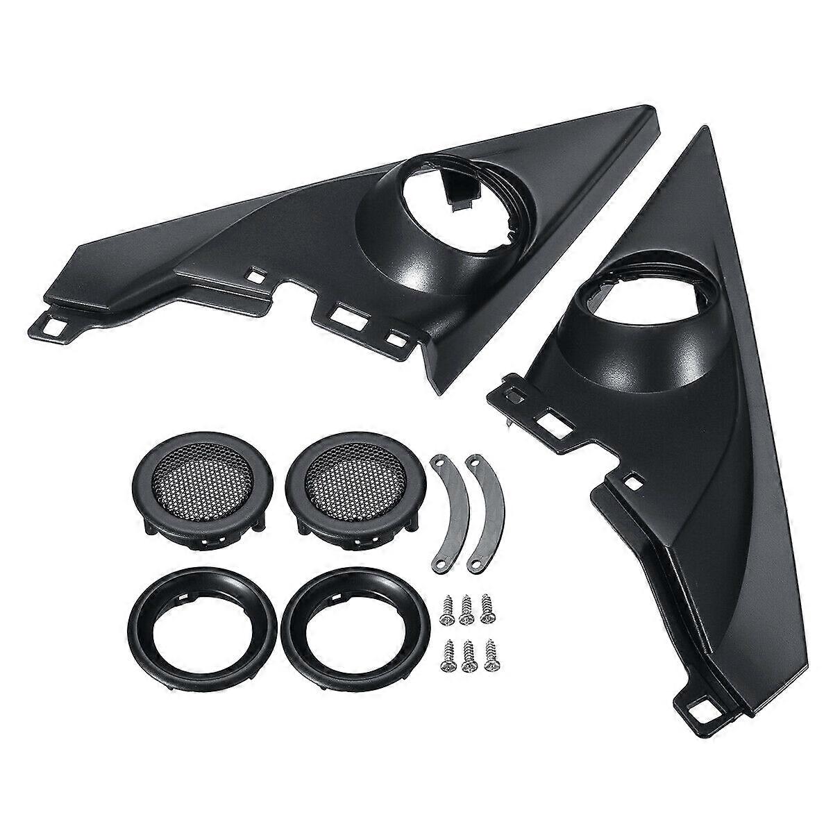 1.5 Inch Pair Front Pillar Althorn Tweeter Covers Car Tweeter Refitting Speaker Boxes Mounts for 20