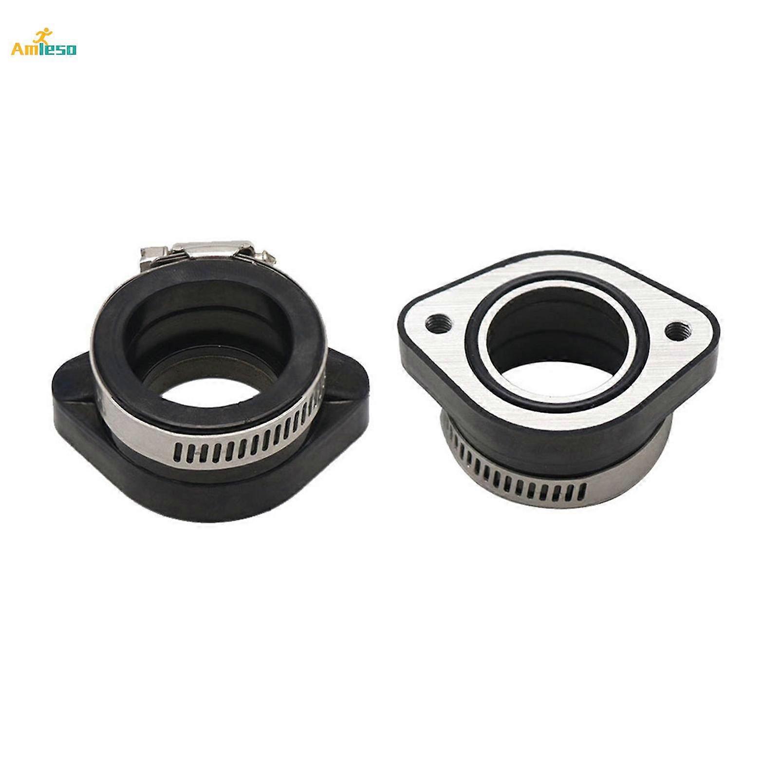 kumimoottoripyörän kaasuttimen sovitin 48mm musta PE 26 28 30